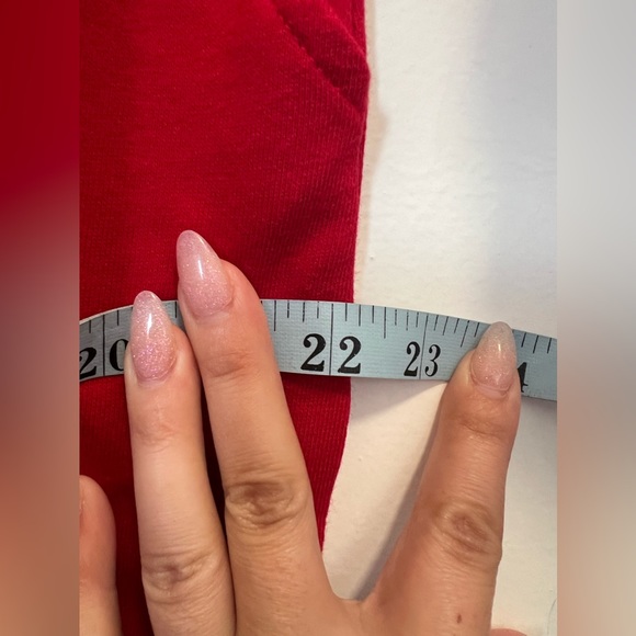 NWT Tommy Hilfinger women sweatshirt red dress - Picture 13 of 16